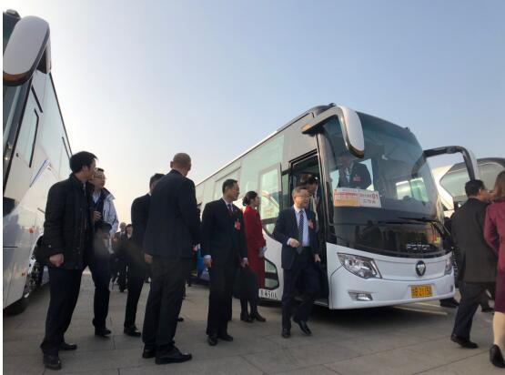 新能源客车首次“上两会” 福田欧辉再刷两会护航新记录 汽车频道 第4张 新能源客车首次“上两会” 福田欧辉再刷两会护航新记录 汽车频道 第4张