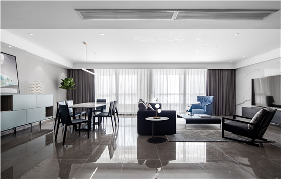 大世界,简生活——锐驰与陆槛槛空间设计再度打造极简雅居