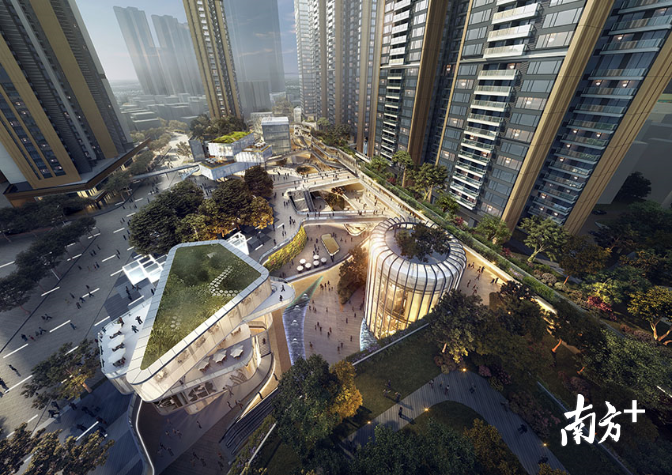 380米超高地标建筑将落户福田岗厦