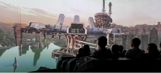 尖叫连连!黄腾峡巨型环幕飞行影院五一开放迎客