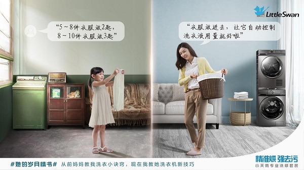 小天鹅携“她的岁月情书”重磅来袭,以专业守护向每一位母亲致敬 数码家电 第3张 小天鹅携“她的岁月情书”重磅来袭,以专业守护向每一位母亲致敬 数码家电 第3张