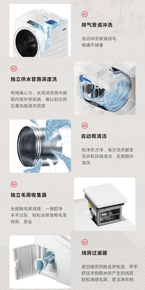 为清理衣物上的宠物毛发发愁?东芝X9想你所想 数码家电 第3张 为清理衣物上的宠物毛发发愁?东芝X9想你所想 数码家电 第3张