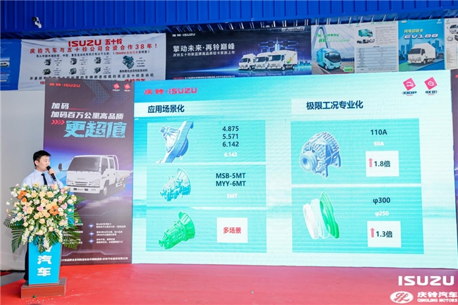 双喜临门信心足,庆铃五十铃新100P广州焕新上市 新闻资讯 第9张 双喜临门信心足,庆铃五十铃新100P广州焕新上市 新闻资讯 第9张