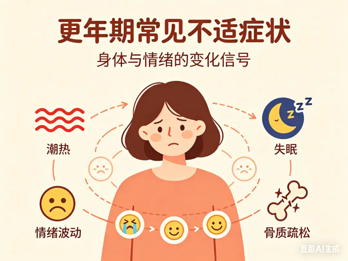身体悄悄发出预警，更年期要来了，潮热盗汗背后的女性困境 母婴健康 第3张